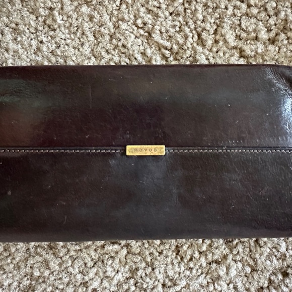 Coach Dark Brown Vintage Genuine Leather Snap-On Credit Card Bifold Long Wallet - Picture 10 of 12